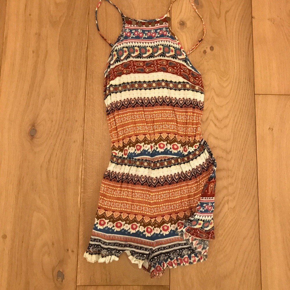 Patterned Romper - image 1